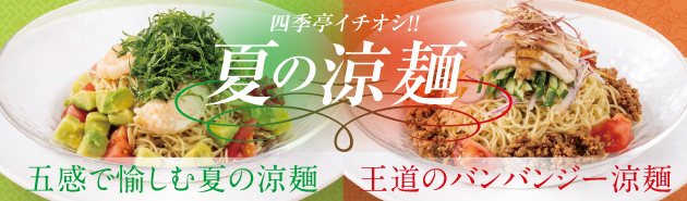 夏の涼麺